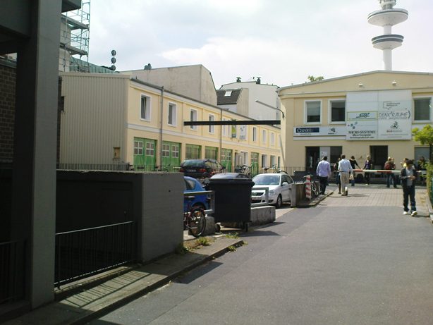 Sicht in den Sauerberghof
